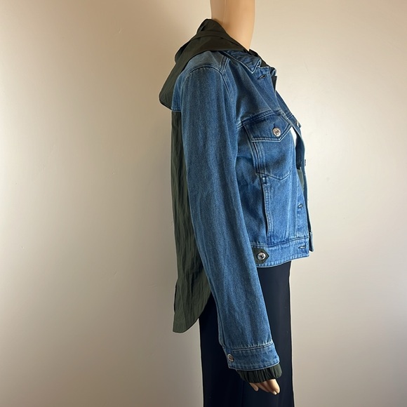 Veronica Beard Shani Waterfall DenimTwill Combo Jacket XS - Picture 9 of 11